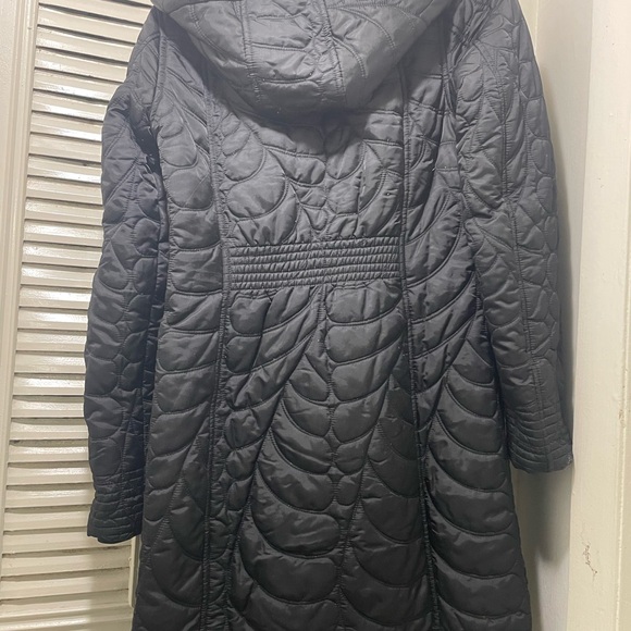 Armani Exchange A|X  Women's Down Black Winter Quilted Puffer Jacket XS - Picture 3 of 8